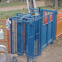 Chute setup Image of chute setup