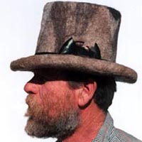 Another felt hat made by Rex Image of felted hat